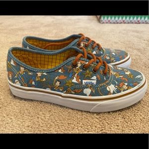 Vans Disney Toy Story Woody, Women’s Size 6.5